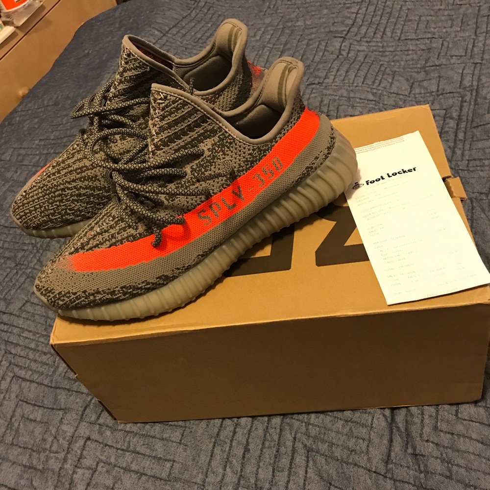 Used Adidas Yeezy 350 V2 Beluga size 12